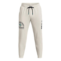 Under Armour Project Rock Heavyweight Terry Pants 'Ivory Black' 1377440-130