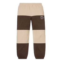 Supreme x Nike Stripe Sweatpants 'Brown Tan' SUP-SS19-10151