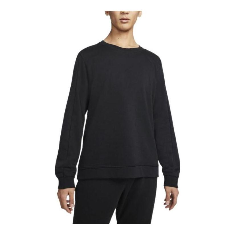 Nike Yoga Crew Sweatshirt 'Black' DM8138-010