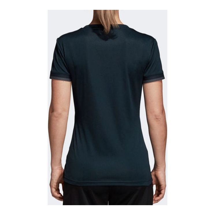 (WMNS) adidas Real Madrid Jersey Away Short Sleeve Jersey Navy Blue CG0556
