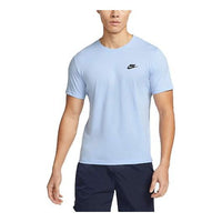 Nike Front Logo T-shirt 'Sky Light Blue' AR4999-548