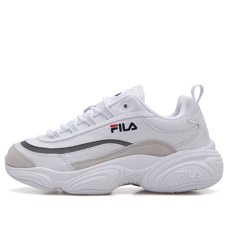 FILA Ray Series Low Chunky Sneakers White FS1SIB1020X_WWT
