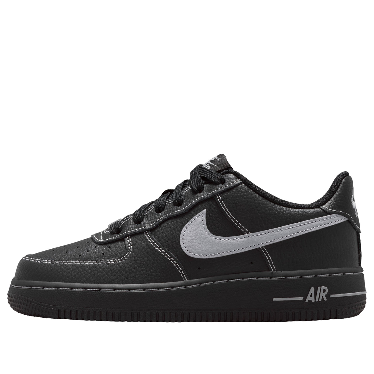 (GS) Nike Air Force 1 Low LV8 'Black Grey' HV4762-003
