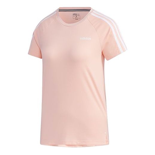 (WMNS) adidas neo ESNTL 3S TEE Sports Short Sleeve Pink GJ7951
