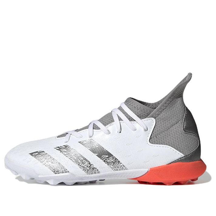 (GS) adidas Predator Freak.3 TF J 'White Solar Red' FY6312