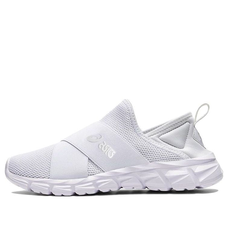 (WMNS) ASICS Quantum Lyte Slip-On 'Triple White' 1202A257-100