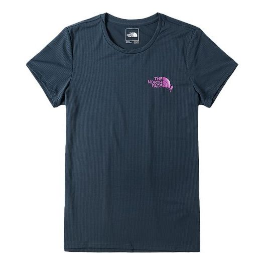 THE NORTH FACE FlashDry Short Sleeve Blue 4N9J-H2G