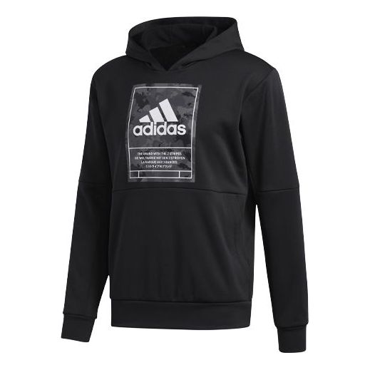 adidas Casual Sports Training Printing Black GE5519
