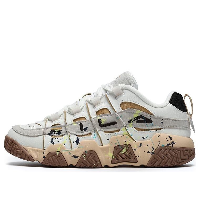 FILA FUSION ADE Barricade Sneakers 'White Brown' T12M233206FWB