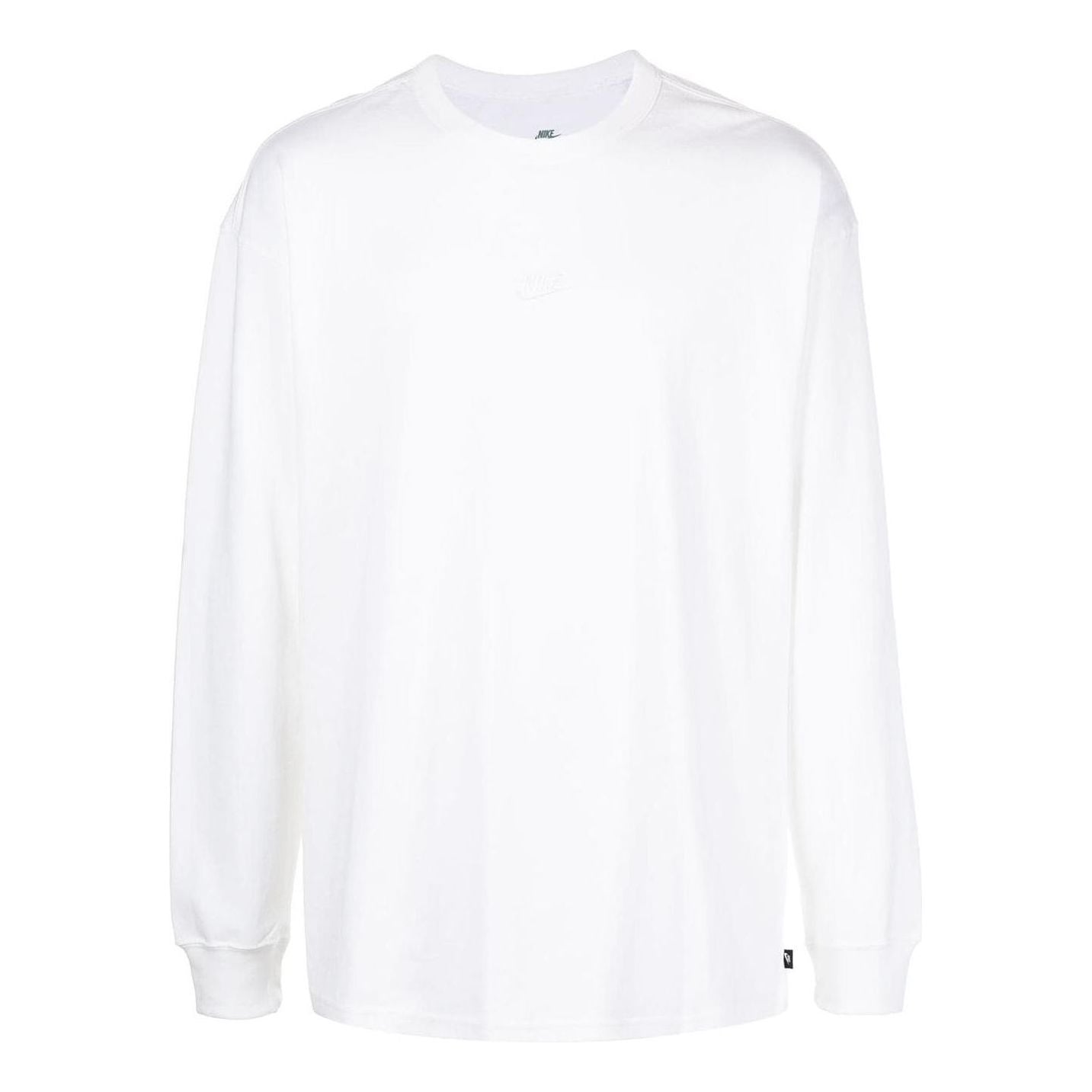 Nike Sportswear Premium Essentials Long-Sleeve T-Shirt 'White' DO7390-100