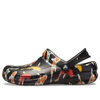 Crocs Bistro Graphic Clogs 'Black Multi' 204044-0S3