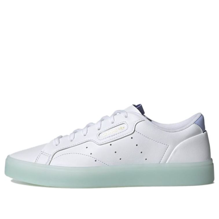 (WMNS) adidas Originals Sleek 'White Purple Gold' H05177