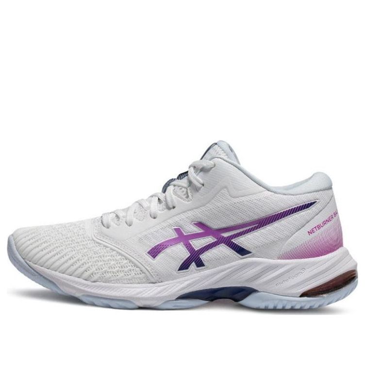 (WMNS) ASICS Gel-Netburner FF MT3 'White Purple' 1052A070-101