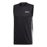 Men's adidas D2M Sl 3S Training Black Vest DT3047
