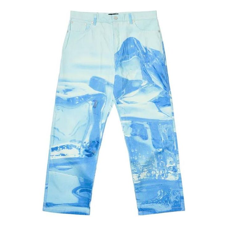 Palace Ultimate Chill Baggier Jean 'Crystalised Blue' P24T041