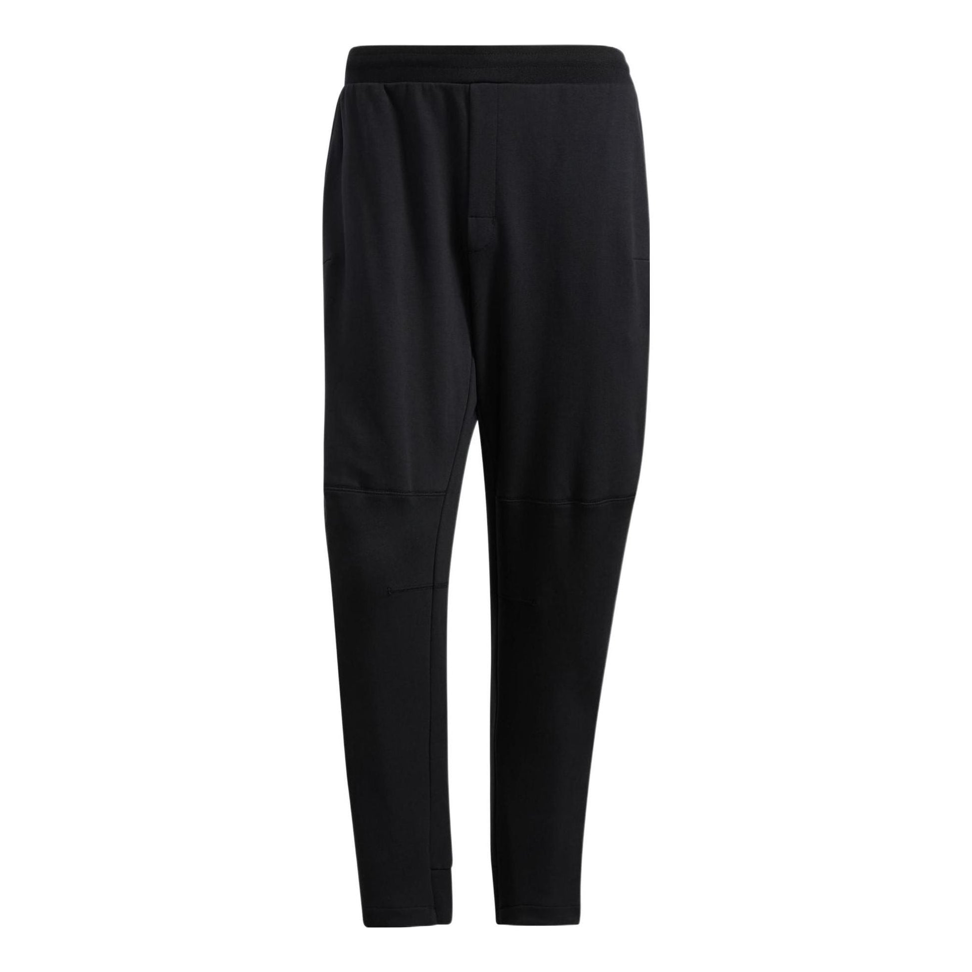 Men's adidas Solid Color Straight Casual Sports Pants/Trousers/Joggers Black HE9894