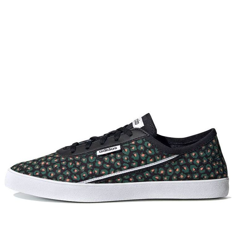 (WMNS) adidas neo Courtflash X 'Black Green' EH2549
