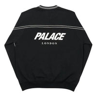 PALACE Alphabet Logo Printing Round Neck Pullover Unisex Black P19CS197