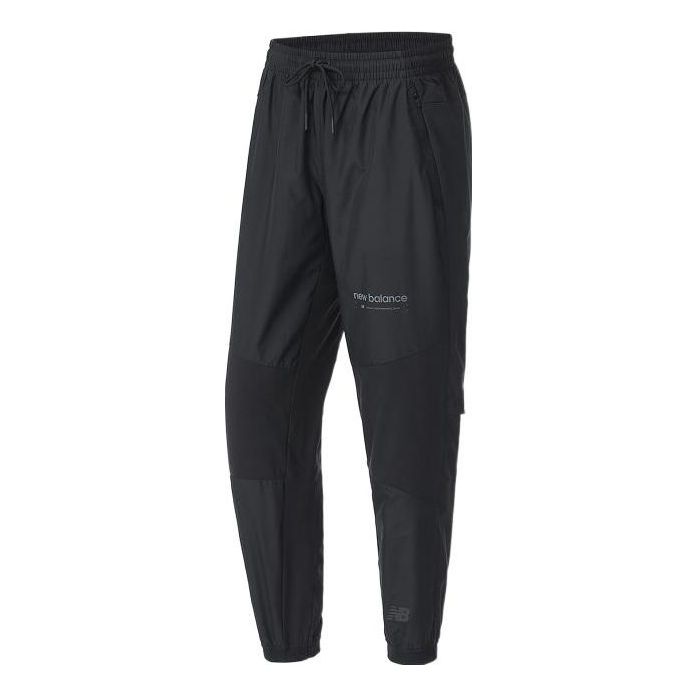 New Balance RWTech Lightweight Woven Pants Asia Sizing 'Black' AMP21049-BK