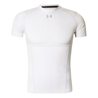 Under Armour HeatGear Elite Compression T-Shirt 'White Halo Gray Reflective' 6015382-100