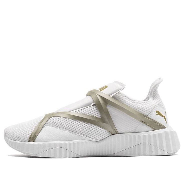 (WMNS) PUMA Defy Cage Running Shoes White 192374-03
