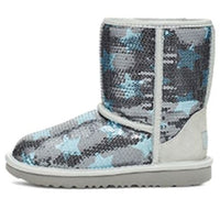 (PS) UGG Classic Short ll Sequin Star Denim Blue 1107988T-DMB
