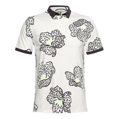 Under Armour Range Unlimited Monarch Polo Shirt 'White Black' 1358781-112
