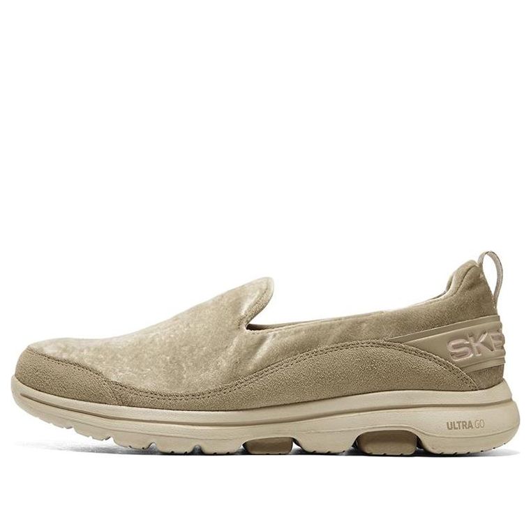 (WMNS) Skechers Go Walk 5 'Brown' 124217-TPE