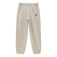 New Balance Logo Casual Sport Joggers Asia Sizing 'Beige' AMP24383-PAA