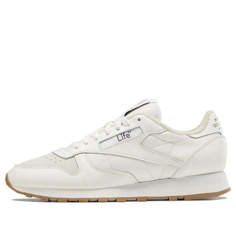 Reebok Classic Leather Retro Wear-resistant Beige GZ1842