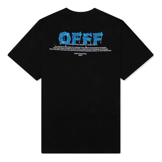 Off-White SS21 Graffiti Short Sleeve Black OMAA038S21JER0041001