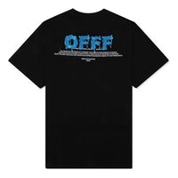 Off-White SS21 Graffiti Short Sleeve Black OMAA038S21JER0041001