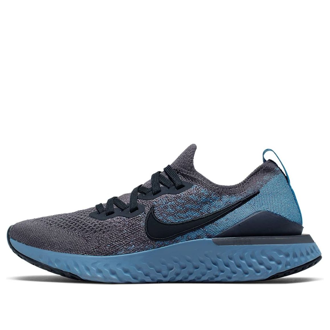 (GS) Nike Epic React Flyknit 2 'Thunder Grey Ocean Fog' AQ3243-012