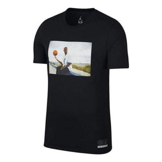 Air Jordan Retro 13 He Got Game T-Shirt 'Black' AT0524-010