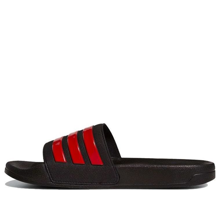 adidas Adilette Cloudfoam 'Black Scarlet' EG1884