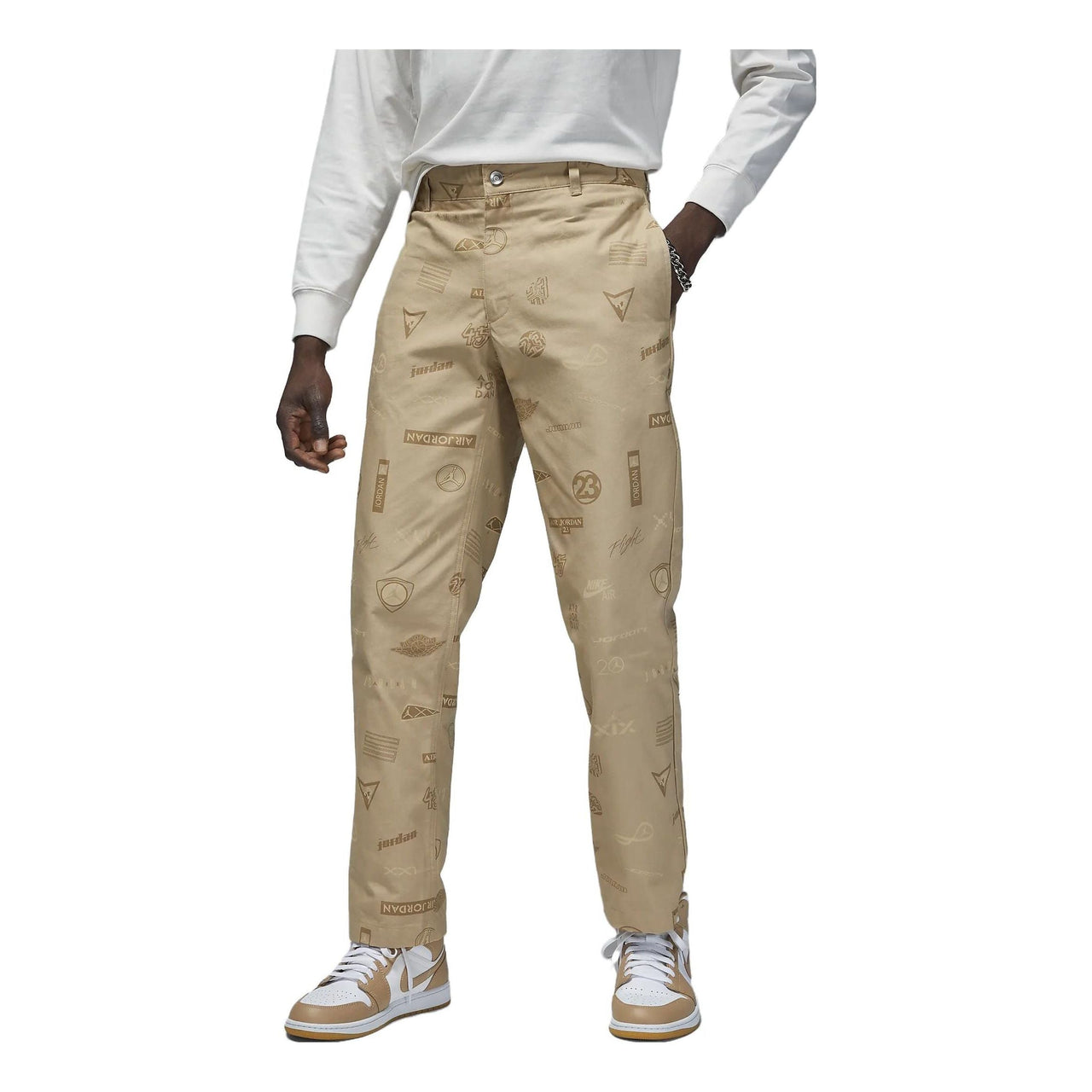 Air Jordan Flight Heritage Woven Trousers 'Desert' DV7559-254