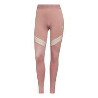 (WMNS) adidas Hyperglam High-Rise Long Tights Asia Sizing 'Pink' HG8500