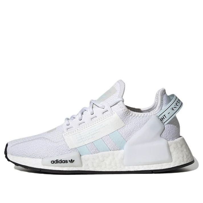 (GS) adidas NMD_R1 V2 'White Almost Blue' HP2950