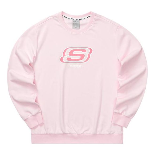 Skechers S Letter Crew Sweater 'Pink' L322U083-01NX