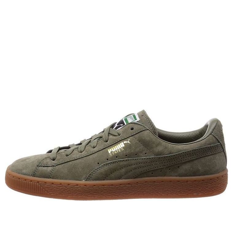 PUMA States Lightweight Breathable Low Top Casual Skate Shoes Dark Grey 358390-02