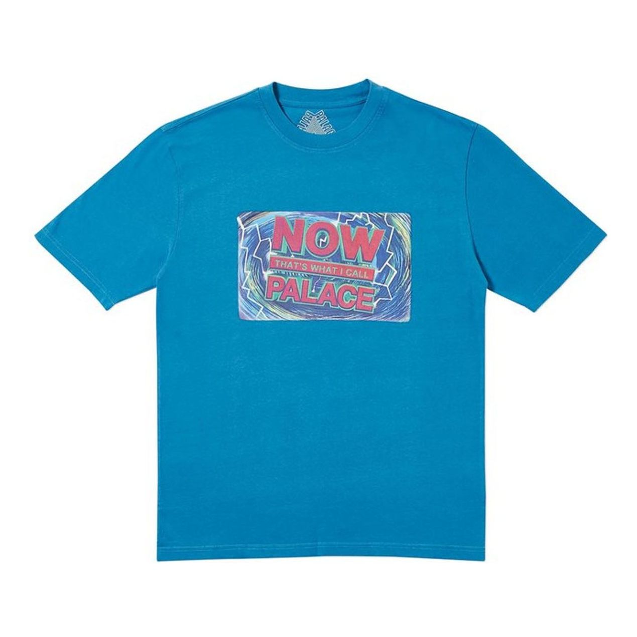 PALACE Now That s What I Call PALACE T-Shirt Blue Short Sleeve P18FW133