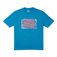 PALACE Now That s What I Call PALACE T-Shirt Blue Short Sleeve P18FW133