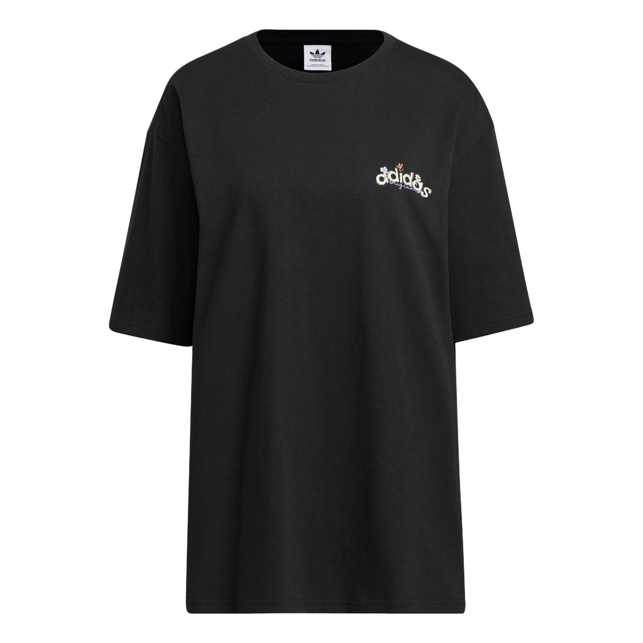 (WMNS) adidas Summer T-Shirt Asia Sizing 'Black' IK8635