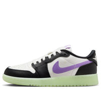 (GS) Air Jordan 1 Low Retro 'Black Raspberry' HF0410-001