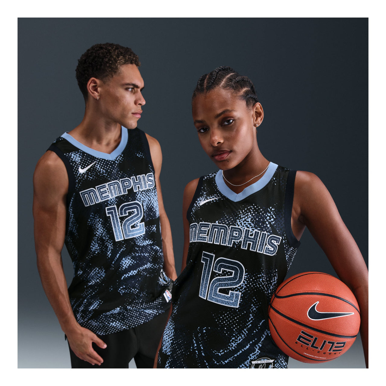 Nike Dri-FIT NBA Ja Morant Memphis Grizzlies 2025/26 Select Series Swingman Jersey 'College Navy' HM9553-419