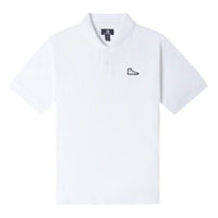 Converse Shoe Patch Polo Shirt Asia Sizing 'White' 10024739-A01