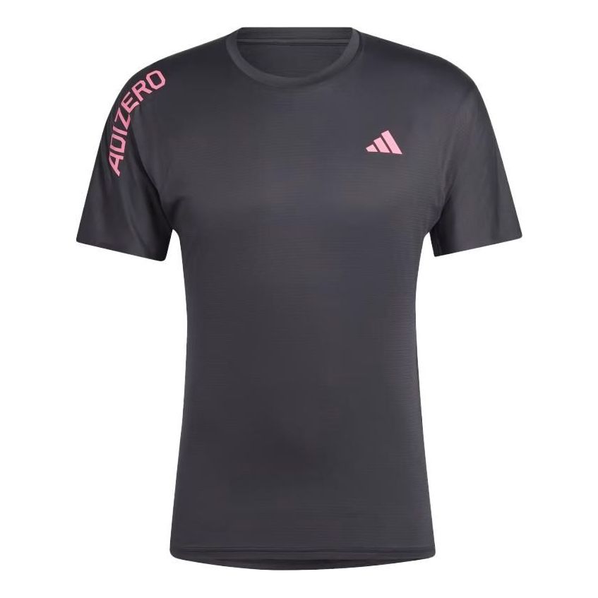 adidas Adizero Running T-shirt 'Black' HY6946