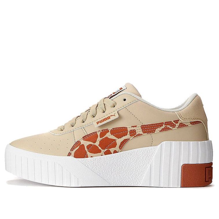 (WMNS) Nicoron x PUMA Cali Wedge Fs Khaki/Pink/Red 380328-01