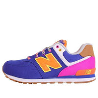 New Balance 574 Shoes For Blue/Orange KL574T5G
