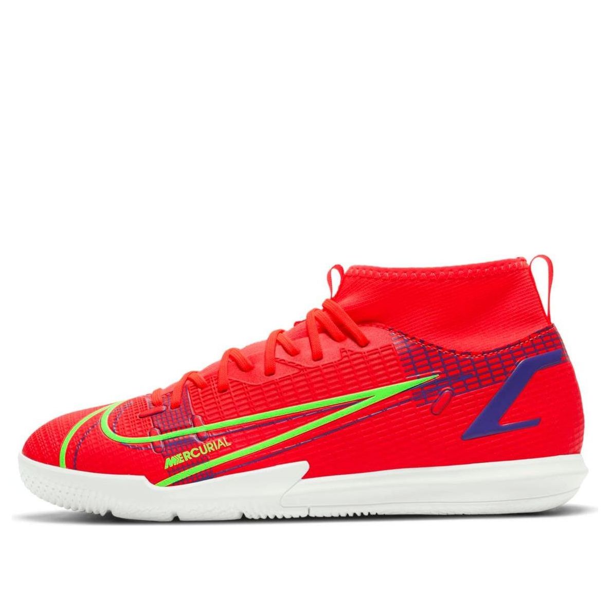 (GS) Nike Jr Mercurial Superfly 8 Academy IC 'Red Yellow Blue' CV0784-600